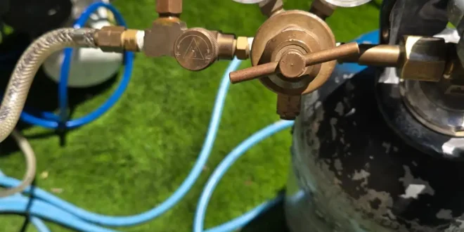 איתור נזילה באמצעות גז